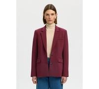 selected women - SLWRITA LS CLASSIC BLAZER MEL NOOS Tawny Port - Gr. - 36
