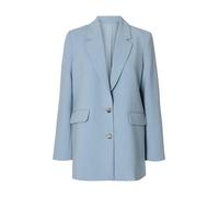 selected women - SLWRITA LS RELAXED BLAZER MEL NOOS Dusty Blue - Gr. - 34
