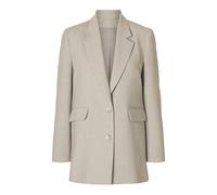 selected women - SLWRITA LS RELAXED BLAZER MEL NOOS Island Fossil - Gr. - 34