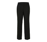 selected women - SLWRITA MW WIDE PANT FD NOOS Black - Gr. - 32