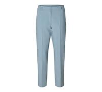 SELECTED WOMEN - SLWRITA-RIA MW CROPPED PANT MEL NOOS Dusty Blue - Gr. - 38