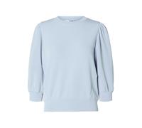 SELECTED WOMEN - SLWTENNY 3/4 SWEAT TOP NOOS Cashmere Blue - Gr. - XS