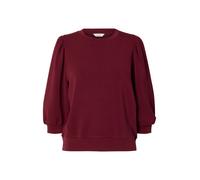 selected women - SLWTENNY 3/4 SWEAT TOP NOOS Tawny Port - Gr. - XL