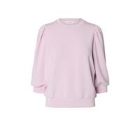 selected women - SLWTENNY 3/4 SWEAT TOP NOOS Winsome Orchid - Gr. - L