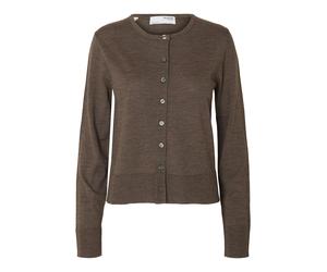 SELECTED WOMEN - SLWTHEA LS KNIT MERINO CARDIGAN NOOS - Gr. - L