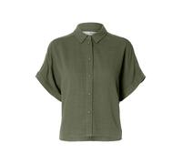 selected women - SLWVIVA SS CROPPED SUN SHIRT NOOS Deep Lichen Green - Gr. - 38