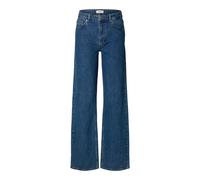 selected women - SLWWIDE BEA-KORI HW JEANS NOOS Medium Blue Denim - Gr. - 32