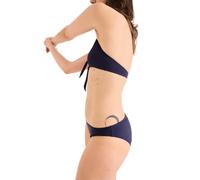 SELENACARE Perioden Bikini Hose für Damen/Teenager: Mini Periodenhose für extra Schutz am Strand, auslaufsicher, nachhaltig, Period Swimwear, Größe XL (EU 44/46), Navy Blue