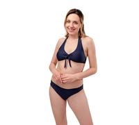 SELENACARE Perioden Bikini Hose für Damen/Teenager: Mini Periodenhose für extra Schutz am Strand, auslaufsicher, nachhaltig, Period Swimwear, Größe S (EU32/34), Navy Blue
