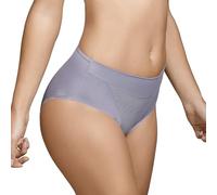 Selene, Damen-Slip mit hoher Taille, geometrisches Design, Kollektion Roxana/Katia, grau, 50