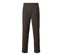 SELETED HOMME Herren Slh190-reg Tapered Leroy Pleat Pant Noos Hose, Chocolate Torte, XL EU