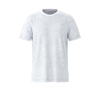 T-Shirt mit Rundhalsausschnitt Modell 'ASPEN SLUB' XL men Weiss