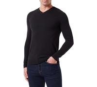SELETED HOMME Herren SLHBERG LS Knit V-Neck NOOS Pullover, Black, X-Large
