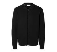 SELETED HOMME Herren SLHDANE LS Knit Structure Cardigan NOOS Strickjacke, Sky Captain, Small