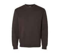 SELETED HOMME Herren SLHEMANUEL Soft Crew Neck Sweat NOOS Sweatshirt, Chocolate Torte, Small