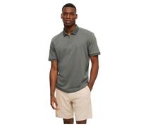 SELETED Homme Herren SLHFAVE Zip SS Polo Poloshirt, Agave Green, S