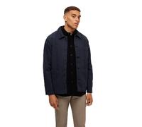 SELETED HOMME Herren SLHLOOSETONY-Twill Overshirt W NOOS Langarmhemd, Navy Blazer, L