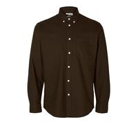 SELETED HOMME Herren SLHREGRICK-OX Shirt LS NOOS Hemd, Demitasse, S