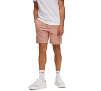 SELETED HOMME Herren Slhregular-Brody Linen Shorts Noos Leinenhose, Baked Clay/Detail:Mixed W. Oatmeal, S EU