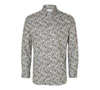 SELETED HOMME Herren Slhslimsoho-Ethan AOP Shirt Ls Noos Hemd