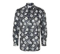 SELETED HOMME Herren Slhslimsoho-Ethan AOP Shirt Ls Noos Hemd