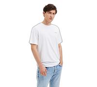 SELETED HOMME Men's SLHASPEN Logo SS O-Neck Tee W NOOS T-Shirt, Bright White, M