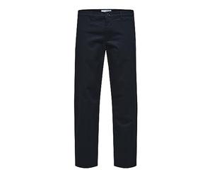 SELETED HOMME Men's SLHSTRAIGHT-New Miles 196 Flex Pants W N Chino, Dark Sapphire, 34/32