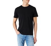 Selected Homme T-Shirt SLHASPEN Rundhals Kurzarm 100% Baumwolle Regular Fit Schwarz XXL