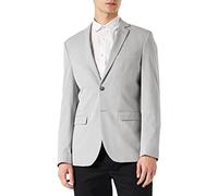 SELECTED HOMME Slim Fit 2-Knopf-Sakko mit Pattentaschen in Hellgrau, Größe 54