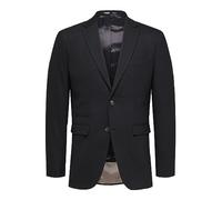 Selected gewebter Blazer 46 Black