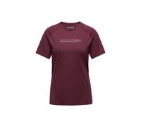 Selun FL T-Shirt Damen Logo - Mammut (T-Shirts) silver sage XL