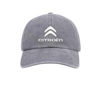 SELUVI Auto Baseballkappe für Citroen C5 X 2021 2022 2023, Auto Sport Baseball Cap Unisex Kappe Baumwolle Baseball Cap Verstellbare Citroen Logo Baseballkappe für Herren und Damen,Grey