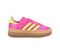 Semi Lucid Fuchsia / Solar Slime / Gold Metallic 39 1/3 adidas Gazelle Bold W
