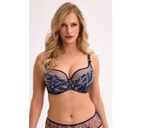 Semi Soft BS 1329 Sienna Gaia BH, Marineblau - eleganter Bügel-BH - Größe 90 D