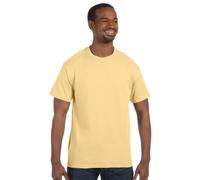 Semi-Trucks auf American Apparel Fine Jersey Shirt L,Hellgelb