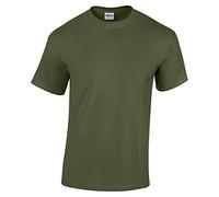 Semi-Trucks auf American Apparel Fine Jersey Shirt XXL,Militärgrün