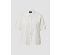 s.Oliver BLACK LABEL - Bluse mit Muster weiß - Gr. - 46