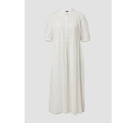 Semitransparentes Maxikleid mit Futter 32 creme 2164652.0200.32