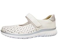 Semler Damen Lena - Mary Jane Schuh, Weiss Silber, 37 EU