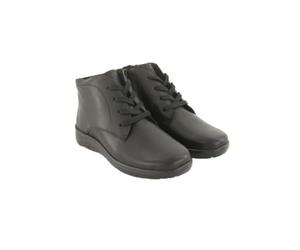 Semler Adult Master-Artikel G45156012/001 schwarz | Winterschuhe, Schwarz, Schnürung, seitlicher Reißverschluss, Damen, Schuhe