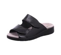 Semler Bequeme Pantoletten für Damen, schwarz, Größe 42 EU / 8 UK