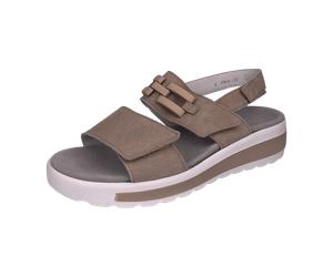Semler Bequeme Sandalen für Damen, beige, Größe 40 EU / 6,5 UK