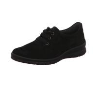 Semler Bequeme Schnürschuhe für Damen, schwarz, Größe 41 ½ EU / 7,5 UK