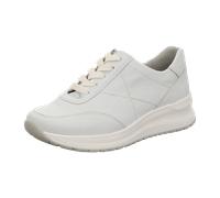 Semler Bequeme Schnürschuhe für Damen, weiß, Größe 41 ½ EU / 7,5 UK