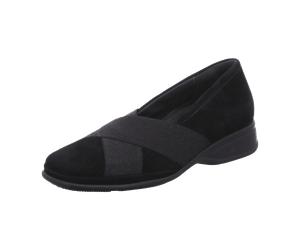 Semler Bequeme Slipper für Damen, schwarz, Größe 41 ½ EU / 7,5 UK