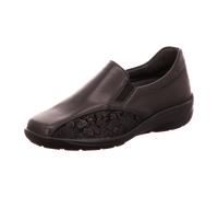 Semler Bequeme Slipper für Damen, schwarz, Größe 41 EU / 7 UK
