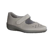 Semler Birgit B6035-022 Creme (Beige) - Slipper mit Loser Einlage - Damenschuhe Bequeme Ballerina/Slipper, Beige, Leder (Soft-Nappa)