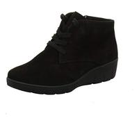 Semler Samt-Chevro schwarz Damen Boots in Schwarz, Größe 5