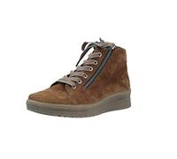 Semler Damen Schnürhalbschuhe Ilona Schnürschuh Veloursleder Freizeit Sport Schuhe Uni