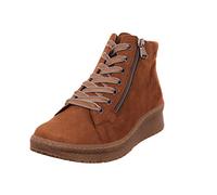 Semler Damen Schnürhalbschuhe Ilona Schnürschuh Veloursleder Freizeit Sport Schuhe Uni